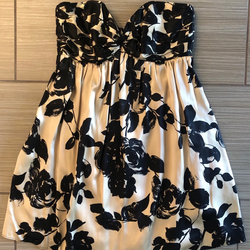 Milly Floral Silk Cocktail Dress